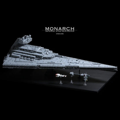 MOULDKING 13135 Star Wars ISD Monarch Space Ship Building Blocks 11885PCS Bricks Toys From China Delivery.