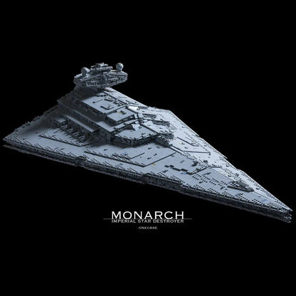 MOULDKING 13135 Star Wars ISD Monarch Space Ship Building Blocks 11885PCS Bricks Toys From China Delivery.