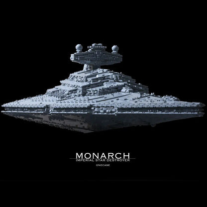 MOULDKING 13135 Star Wars ISD Monarch Space Ship Building Blocks 11885PCS Bricks Toys From China Delivery.