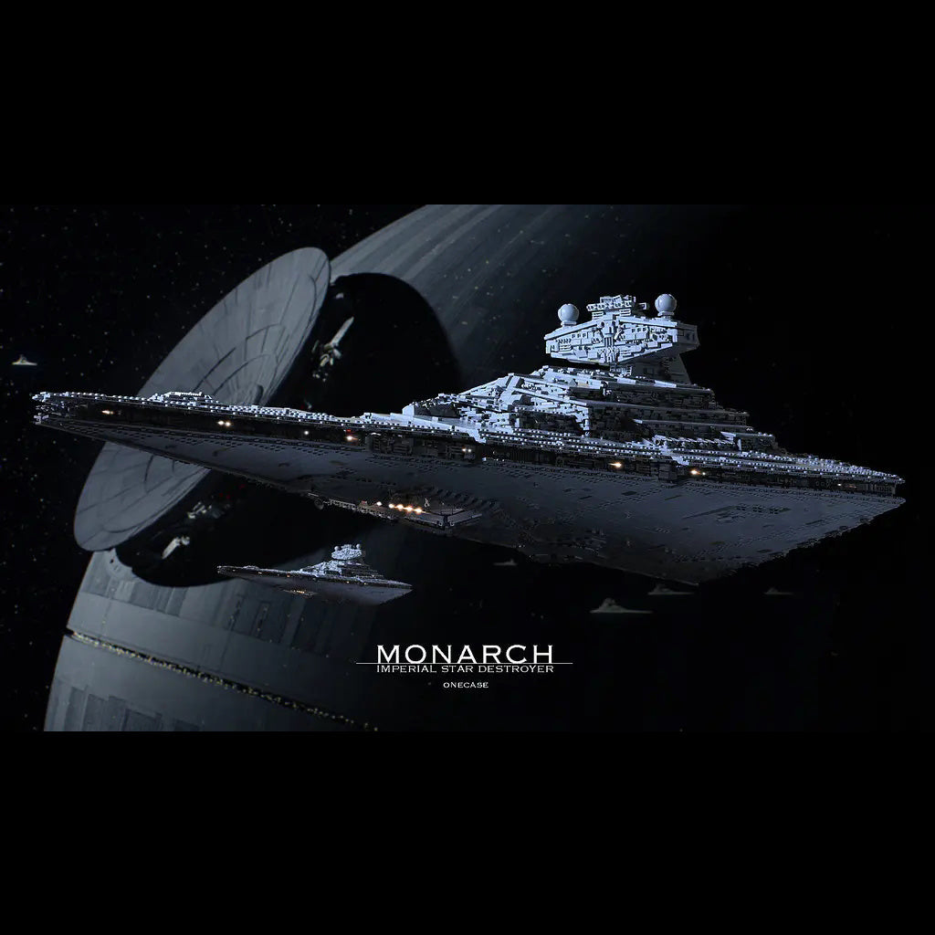 MOULDKING 13135 Star Wars ISD Monarch Space Ship Building Blocks 11885PCS Bricks Toys From China Delivery.