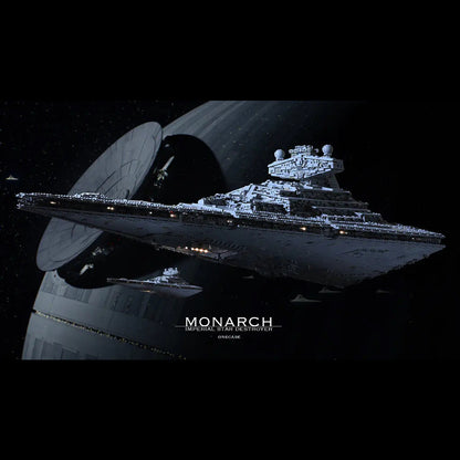 Mould King 13135 Star Wars ISD Monarch Space Ship Building Blocks 11885PCS Bricks Toys From Europe Delivery 3-7 Days.
