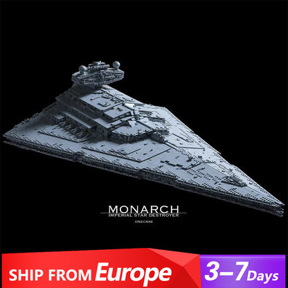 Mould King 13135 Star Wars ISD Monarch Space Ship Building Blocks 11885PCS Bricks Toys From Europe Delivery 3-7 Days.