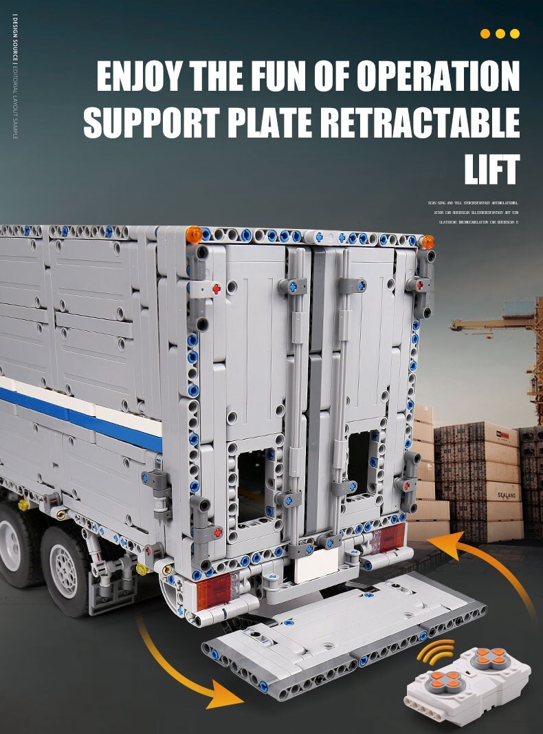 Mould King 13139 MOC Technical Wing Body Truck Car Model Building Blocks 4166pcs Bricks Children Toys ship from China.