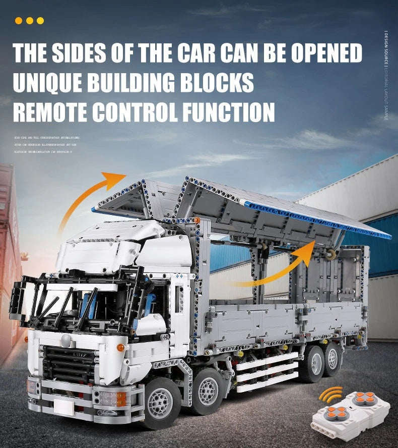Mould King 13139 MOC Technical Wing Body Truck Car Model Building Blocks 4166pcs Bricks Children Toys ship from China.
