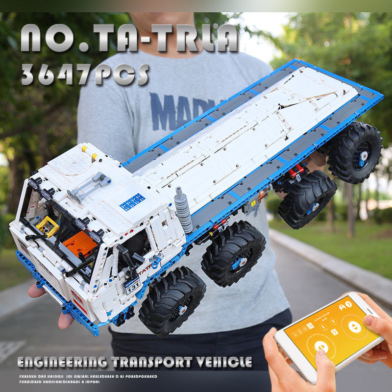 Mould King 13144 Remote Control Tatra T813 8x8 PROFA Car Building Blocks 3647pcs Bricks Toys From Europe 3-7 Days Delivery