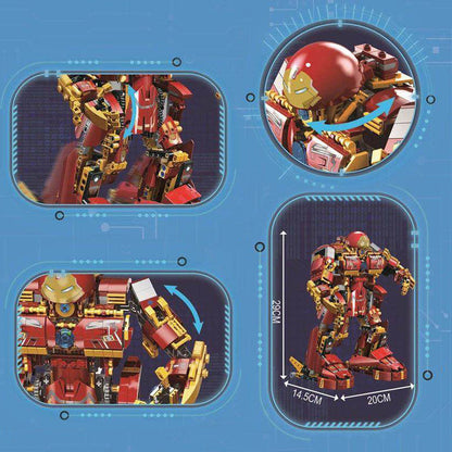 Mould King 15039 Technic Steel robot building blocks 1000pcs bricks Toys For Gift ship from China