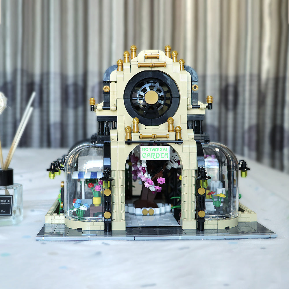 MOULDKING 16019 Street View Creator Series Botanical Garden Building Blocks 2403pcs Bricks Ship From China