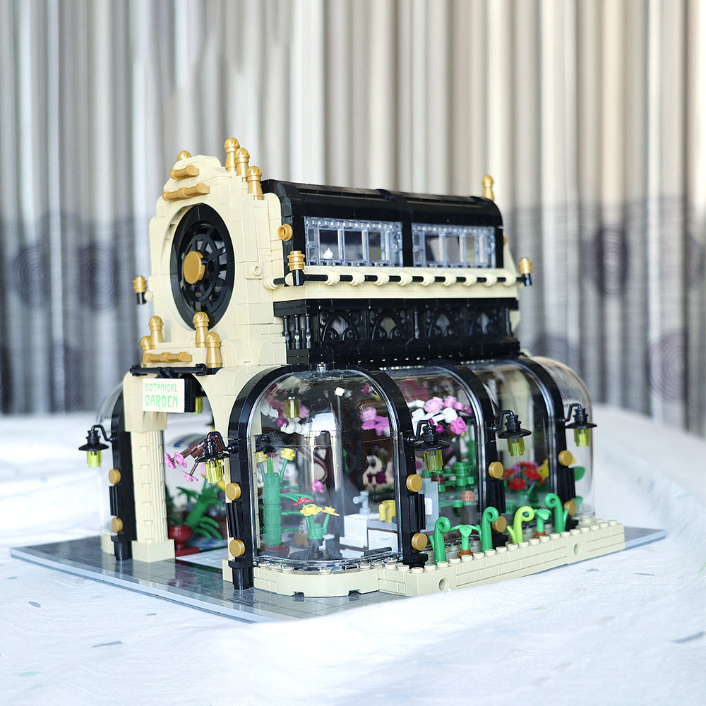 MOULDKING 16019 Street View Creator Series Botanical Garden Building Blocks 2403pcs Bricks Ship From China