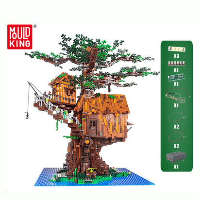 Mould King 16033 Moc Modular Buildings Novatown Tree House Building Blocks 3958pcs Bricks From Europe 3-7 Days Delivery