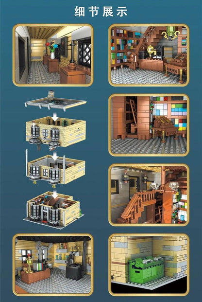 Mould King 16038 Movie &amp; Game Series Magic Wand Shop Building Blocks 3196pcs Bricks Ship From USA 3-7 Days Delivery