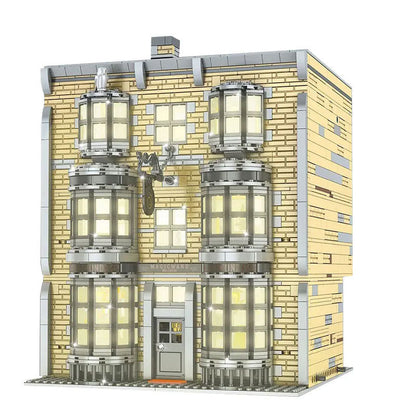 Mould King 16038 Movie &amp; Game Series Magic Wand Shop Building Blocks 3196pcs Bricks Ship From USA 3-7 Days Delivery