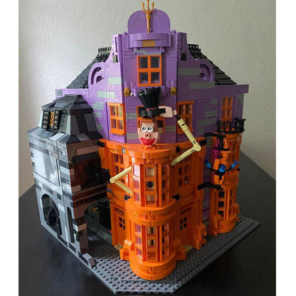 Mould King 16041 Movie &amp; Game Series Magic Joker Shop Blocks 3468pcs Bricks Ship From Europe 3-7 Days Delivery