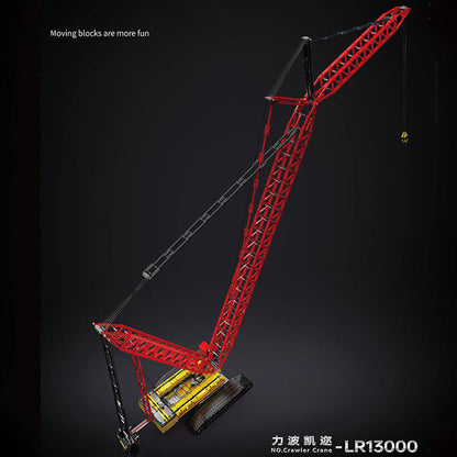 Mould King 17015 Technic Moc APP Remote Control Crawler Crane Liebherr LR13000 Model Building Blocks 4318pcs Bricks Toys Ship From China.
