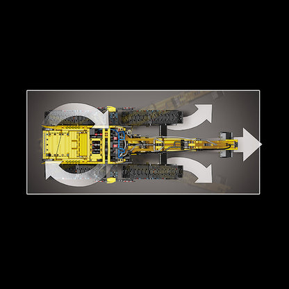 Mould King 17018 Technic Motor All Terrain Excavator Building Blocks 2237pcs Bricks Toys From China Delivery.