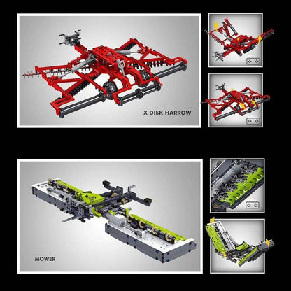 Mould King 17021 Moc Technic Tractor Supplement Pack Building Blocks 3098PCS Bricks Toys From Europe Delivery.