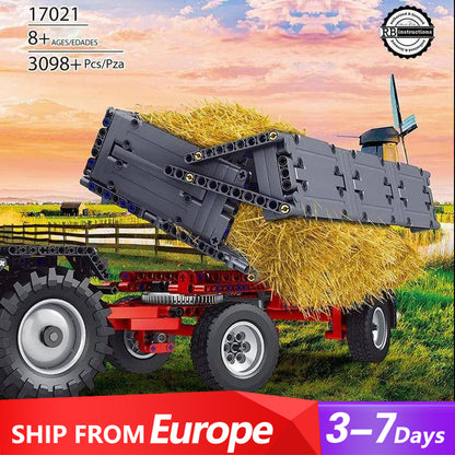 Mould King 17021 Moc Technic Tractor Supplement Pack Building Blocks 3098PCS Bricks Toys From Europe Delivery.