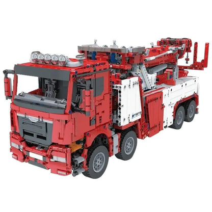 Mould King 17027 Motor Fire Rescue Vehicle Red Truck Technical 4883pcs Building Block Brick From Europe 3-7 Days Delivery.