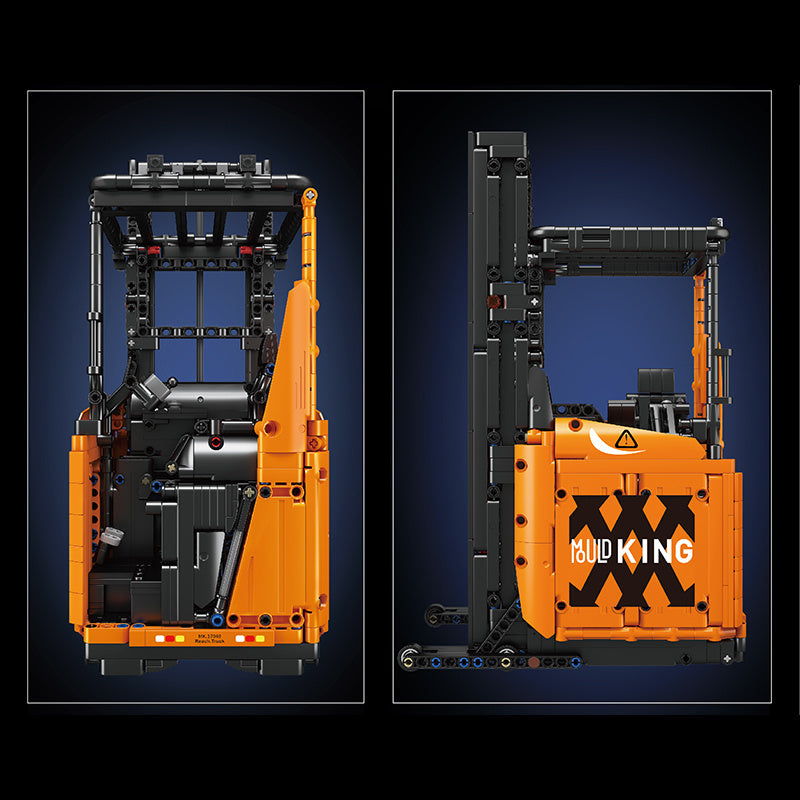 Mould King 17040 Moc Technic Motor Yellow Reach Truck Car Model Building Blocks 1506pcs Bricks Toys From China.