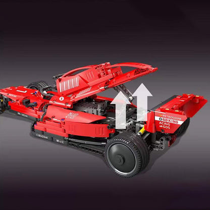 Mould King 18024A MOC Technic Formula 1 Car Model Building blocks 1065pcs Bricks Toy without Motor ship from China.