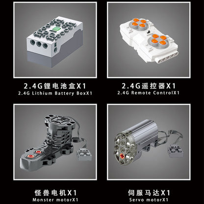 Mould King 18025 Technic Series Giant Climbing High-speed Car Building Blocks 405pcs Bricks Toys Ship From China