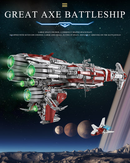 Mould King 21002 Star War Old Republic Escort Cruiser Building Blocks 8338pcs Bricks Toys For Gift Ship From Europe 3-7 Days Delivery