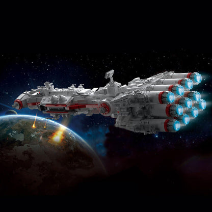 MOULDKING 21003 MOC 10308 Mortesv?s CR-90 Corellian Corvette ? Blockade Runner (Tantive IV)