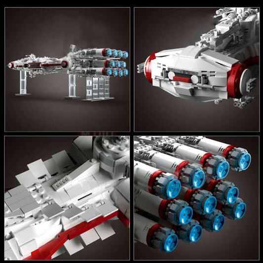 MOULDKING 21003 MOC 10308 Mortesv?s CR-90 Corellian Corvette ? Blockade Runner (Tantive IV)
