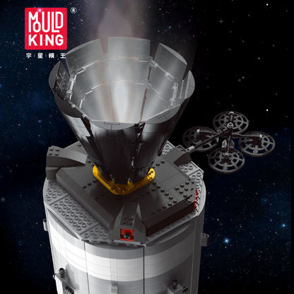 Mould King 21006 Technic Apollo Spacecraft building blocks 7018pcs Toys For Gift ship from China