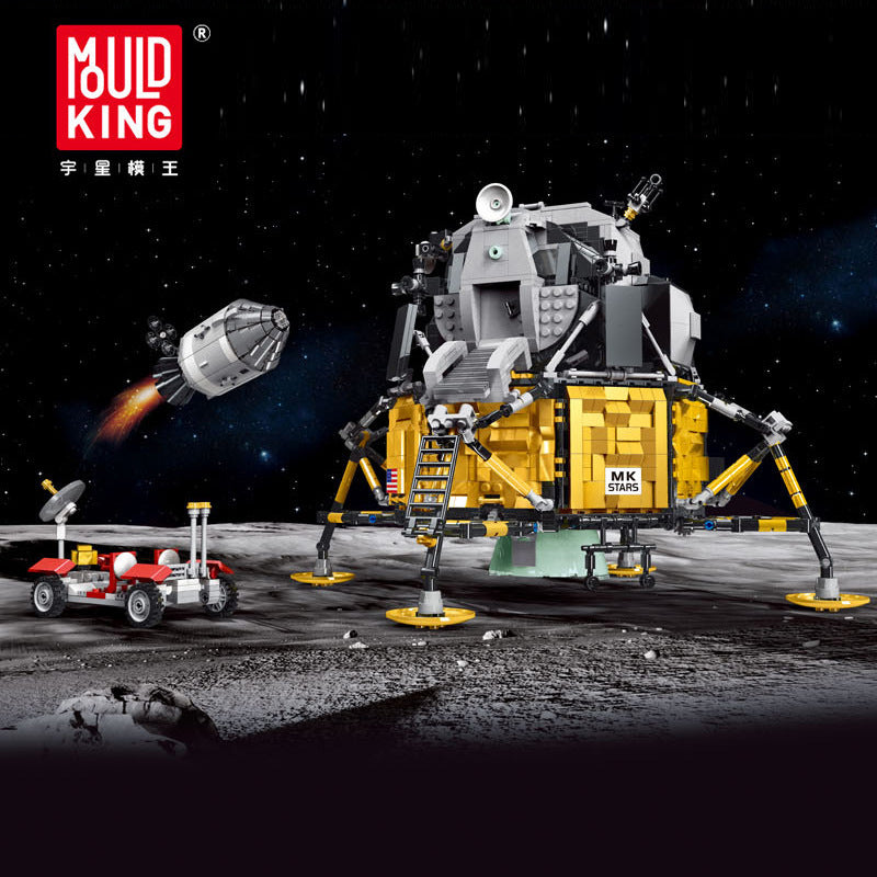 Mould King 21006 Technic Apollo Spacecraft building blocks 7018pcs Toys For Gift ship from China