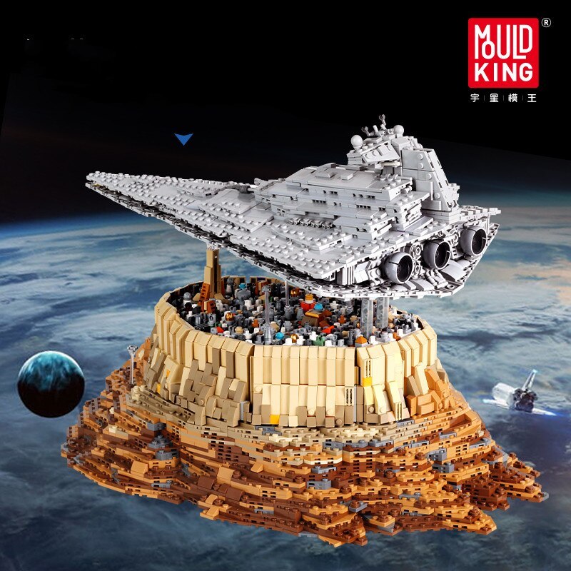 Mould King 21007 Movie Game Star Wars The Empire over Jedha City Building Blocks 5162pcs Bricks From Europe 3-7 Days Delivery