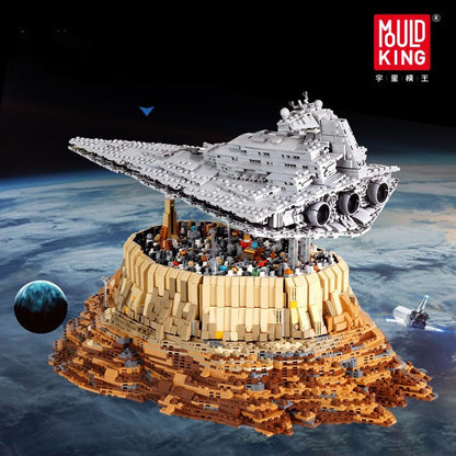 Mould King 21007 Movie Game Star Wars The Empire over Jedha City Building Blocks 5162pcs Bricks From Europe 3-7 Days Delivery