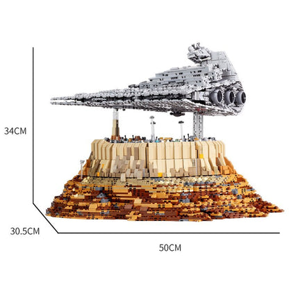 Mould King 21007 Movie Game Star Wars The Empire over Jedha City Building Blocks 5162pcs Bricks From Europe 3-7 Days Delivery