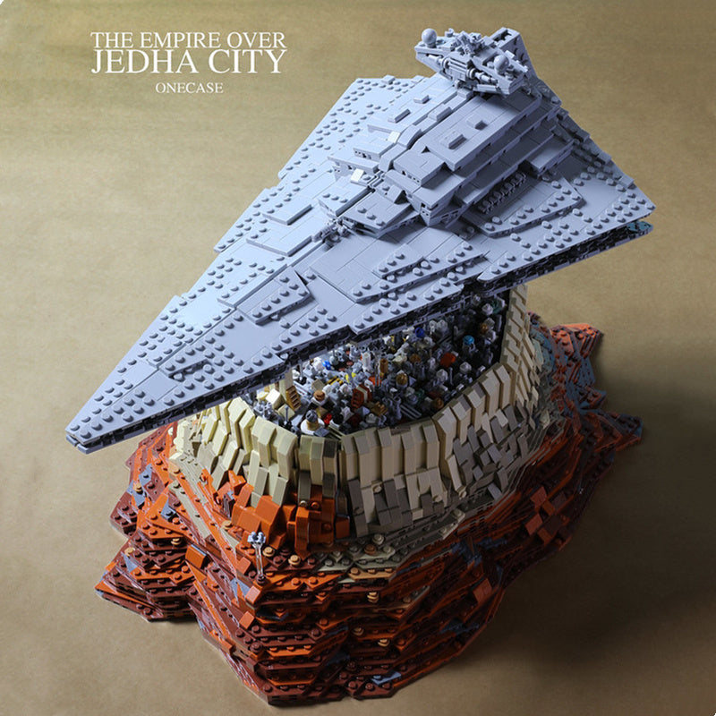 Mould King 21007 Star Wars The Empire over Jedha City Building Blocks 5098pcs Bricks Toys Model from USA 3-7 Days Delivery.