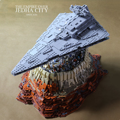 Mould King 21007 Star Wars The Empire over Jedha City Building Blocks 5098pcs Bricks Toys Model from USA 3-7 Days Delivery.