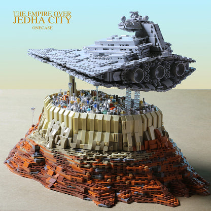 Mould King 21007 Star Wars The Empire over Jedha City Building Blocks 5098pcs Bricks Toys Model from USA 3-7 Days Delivery.