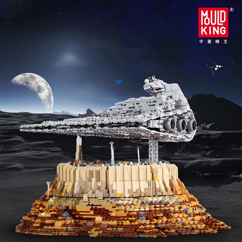 Mould King 21007 Star Wars The Empire over Jedha City Building Blocks 5098pcs Bricks Toys Model from USA 3-7 Days Delivery.