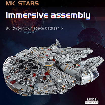 Mould King 21026 Star Wars Millennium Falcon ROTJ (Mark II) Building Blocks 12688pcs Bricks From China Delivery.