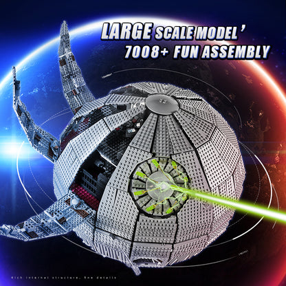 Mould King 21034 Star Wars Death Star - Playset &amp; Statue Combo Building Blocks 7008pcs Bricks From China Delivery.