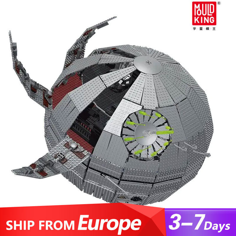 Mould King 21034 Star Wars Death Star - Playset &amp; Statue Combo Building Blocks 7008pcs Bricks From Europe 3-7 Days Delivery