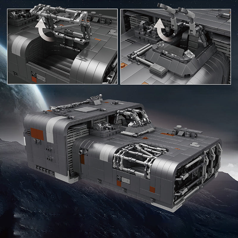 Mould King 21061 Star Wars A-A4B Landspeeder (Moloch speeder) 2803pcs Bricks Toys From USA 3-7 Days Delivery.