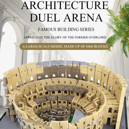 Mould King 22002 The Architecture Building Series Rome Colosseum Blocks 6466pcs Bricks Ship From Europe 3-7 Days Delivery