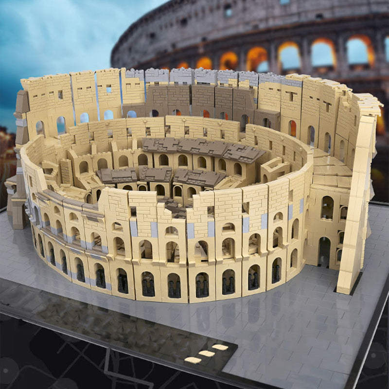 Mould King 22002 The Architecture Building Series Rome Colosseum Blocks 6466pcs Bricks Ship From Europe 3-7 Days Delivery
