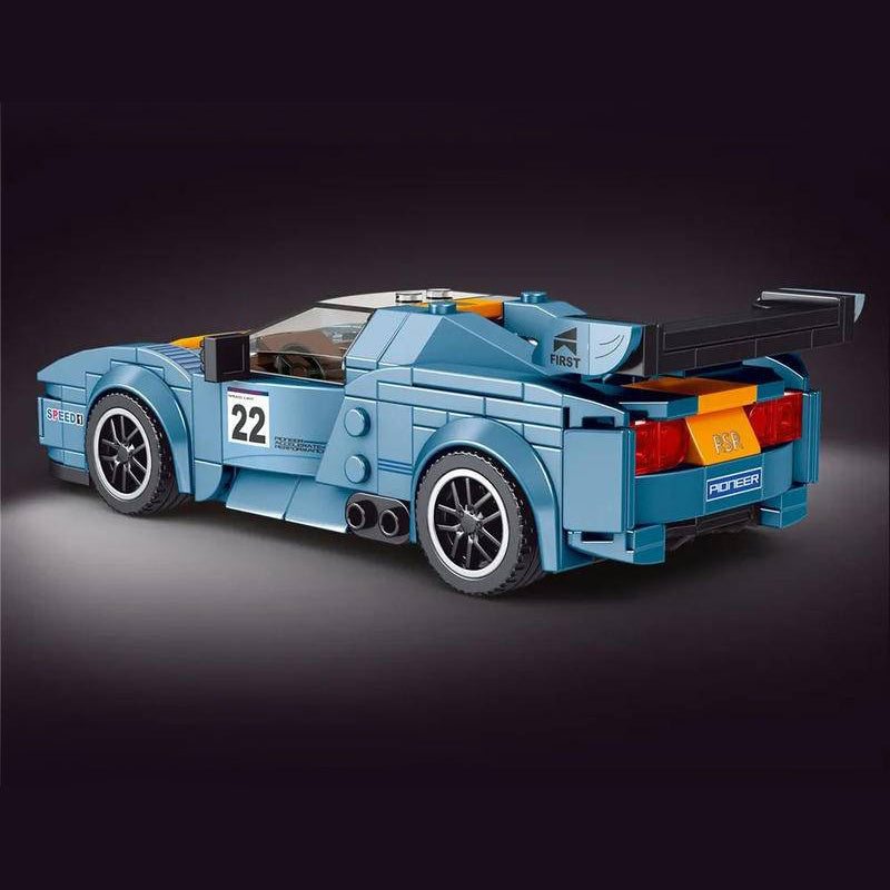 Mould King 27005 Porsch e 918 RSR Racers Speed MOC Super Car Mini Building Block Brick 330pcs Ship from China