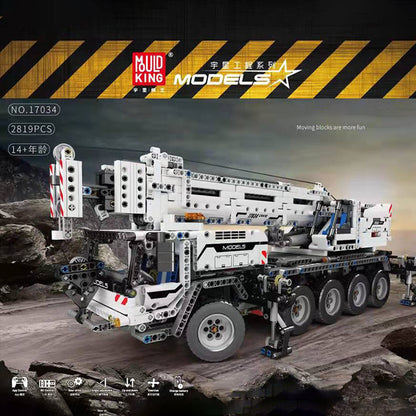 Mould King MOC 17034 Remote-controlled Motorized Ultimate 42009 Set 2819PCS Technology Building Blocks with Motor Toys ship fr