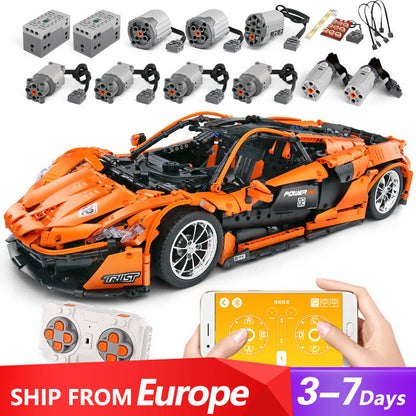 Mould King MOC13090 Technic Series McLarening P1 hypercar Racing Car Model Building Blocks 3228pcs Brick Ship From Europe 3-7 Days Delivery