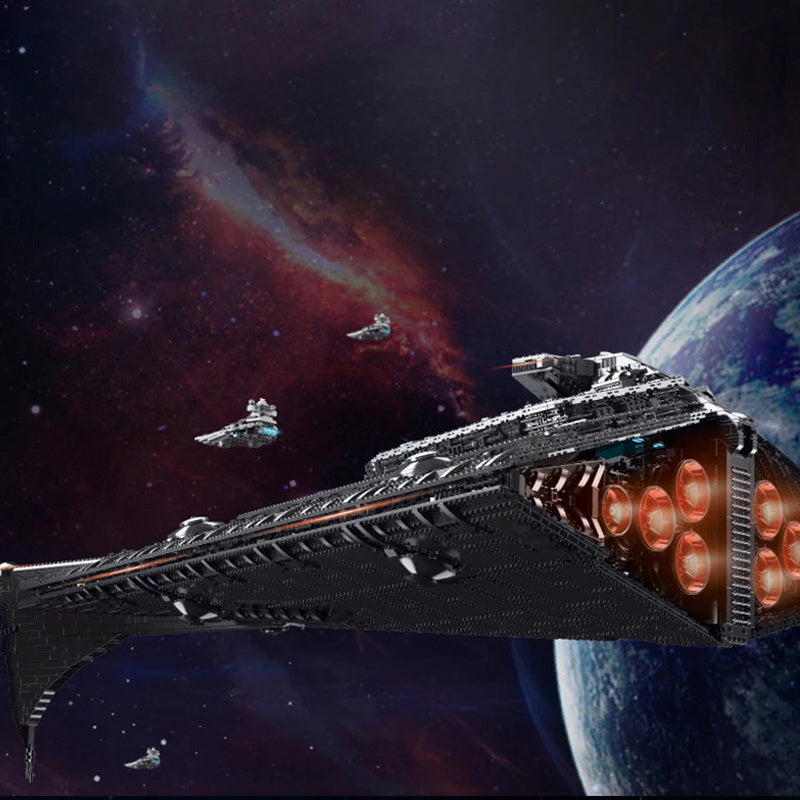 Mould king 21004 Movie Star Wars Eclipse-Class Dreadnought Building Blocks 10368pcs Ship From Europe 3-7 Days Delivery