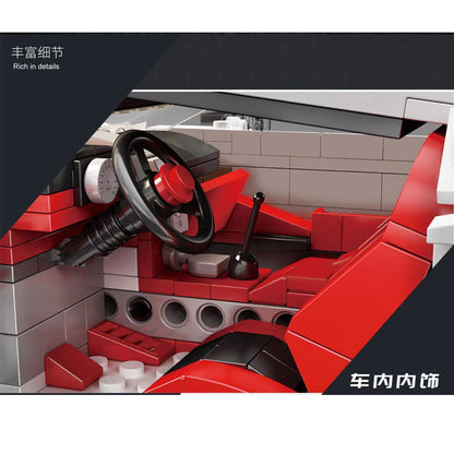 MouldKing 10004 Bugatti Technic Expert Series EB110 pecial Building Blocks 1116pcs Bricks Toys  From China