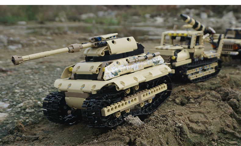 MouldKing 13010 Technic Series MOC Armored Union Light Tracked Tank Building Blocks 552pcs Brick Kids Toys Gifts Model Sets From China