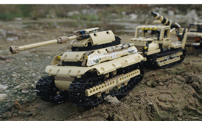 MouldKing 13010 Technic Series MOC Armored Union Light Tracked Tank Building Blocks 552pcs Brick Kids Toys Gifts Model Sets From China