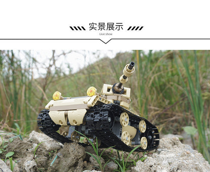 MouldKing 13010 Technic Series MOC Armored Union Light Tracked Tank Building Blocks 552pcs Brick Kids Toys Gifts Model Sets From China